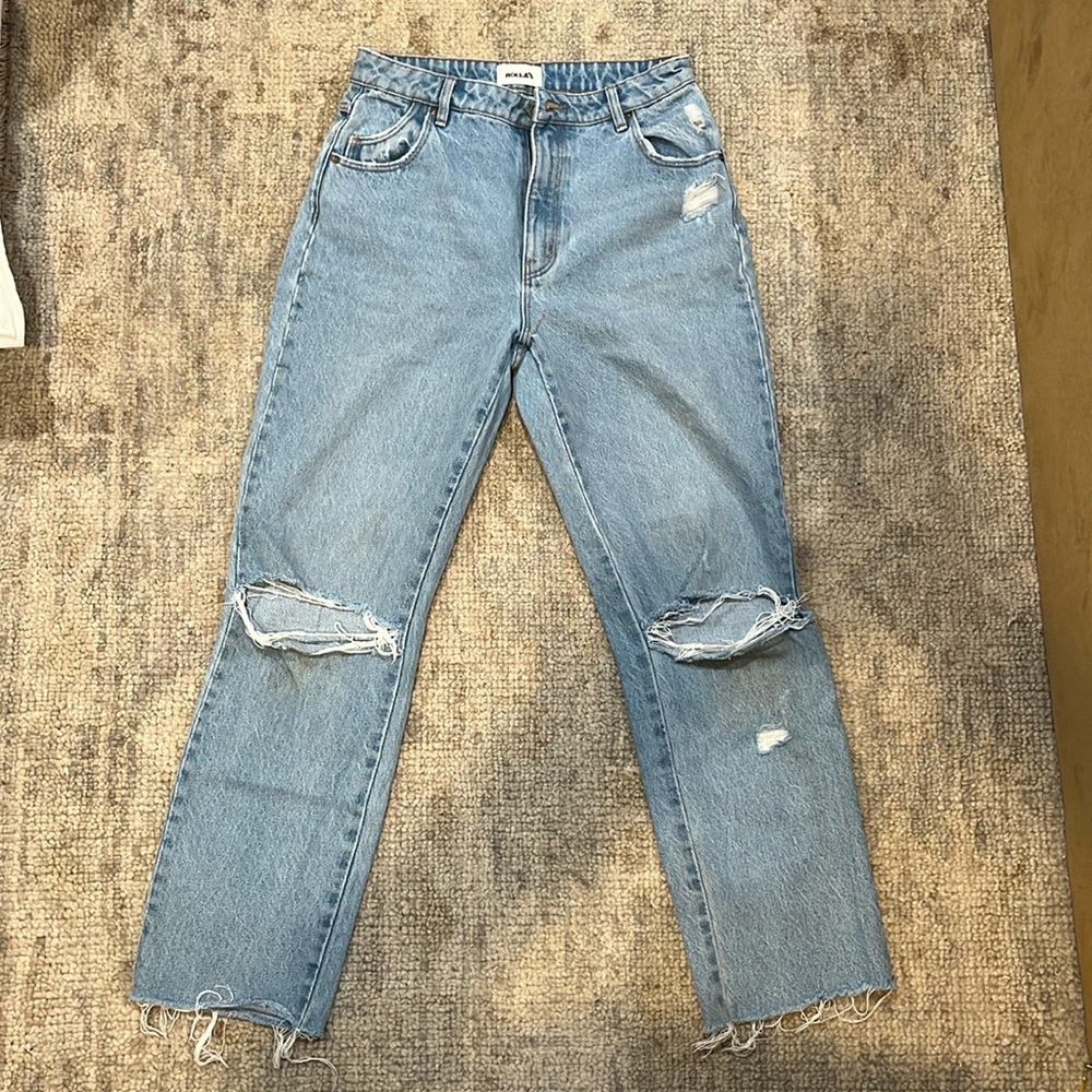 Rolla’s High Rise Straight Jean
